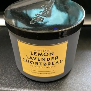 Lemon Lavender Shortbread Candle Bath & Body Works